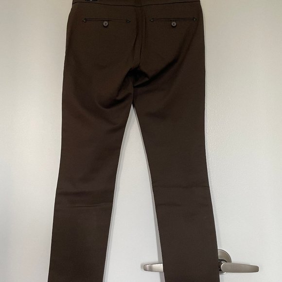 SOLD - Club Monaco Emily pant, Size 2, rich brown - NWOT - Picture 2 of 2
